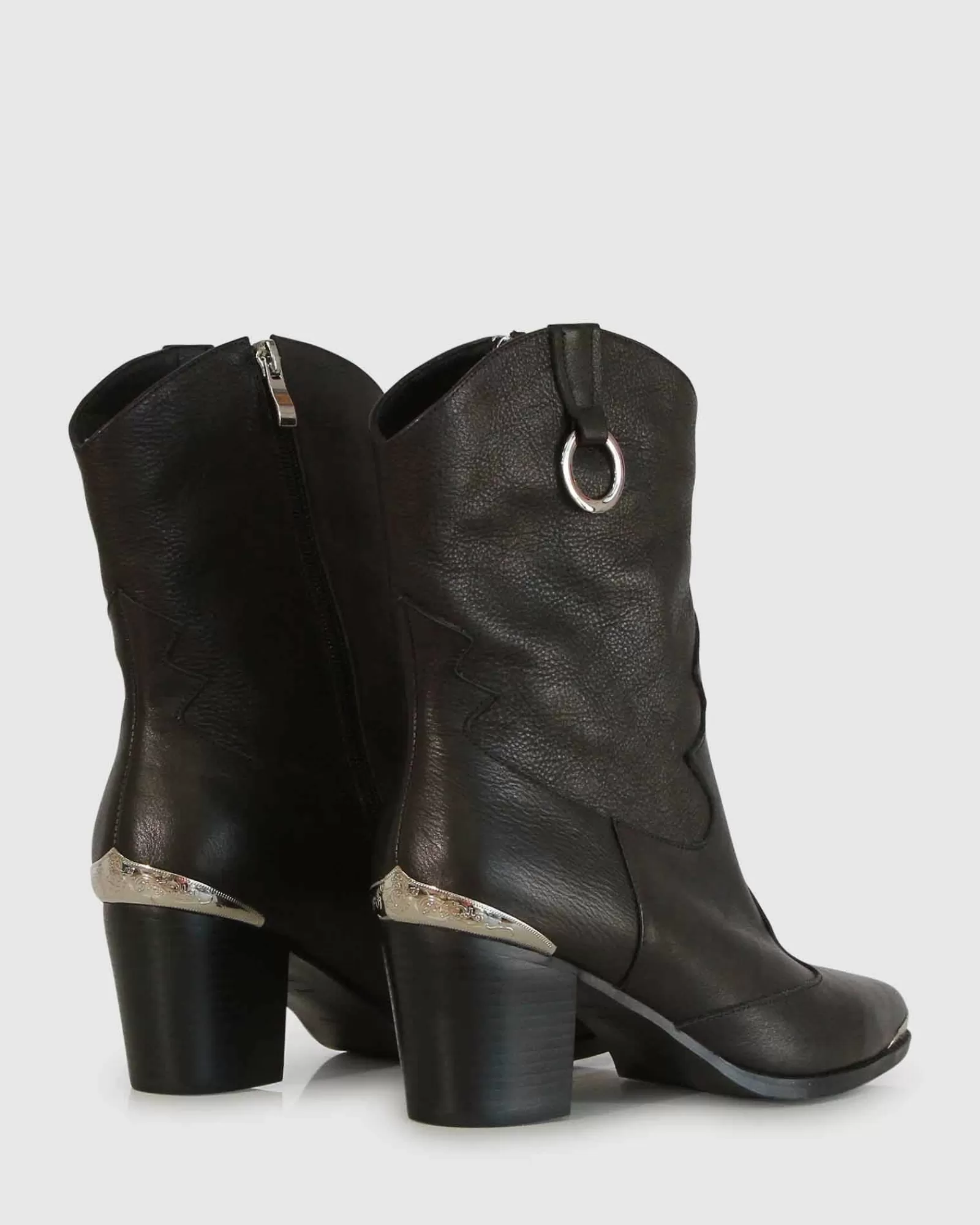 Belle & Bloom Dallas Western Boot - Vintage Black