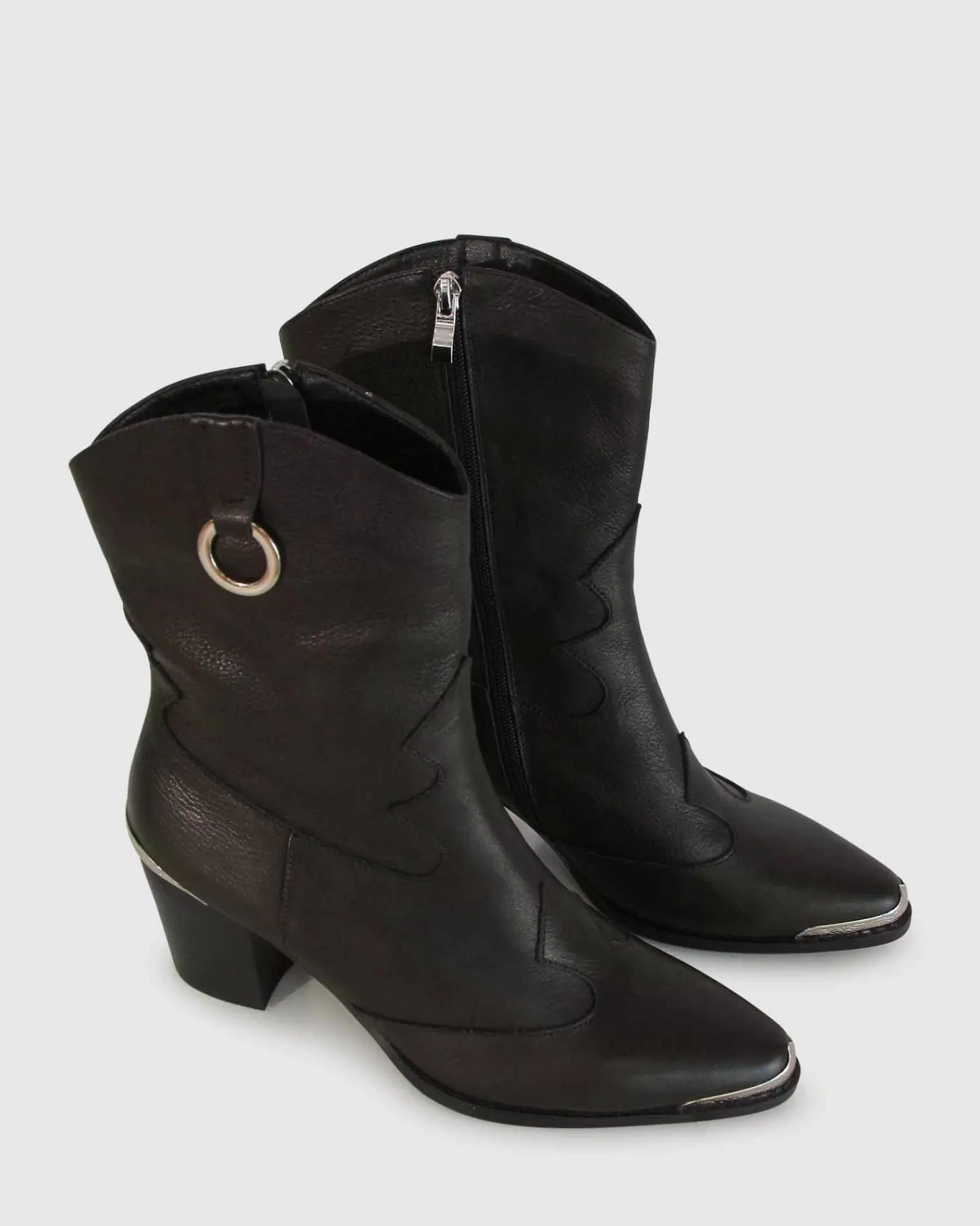 Belle & Bloom Dallas Western Boot - Vintage Black