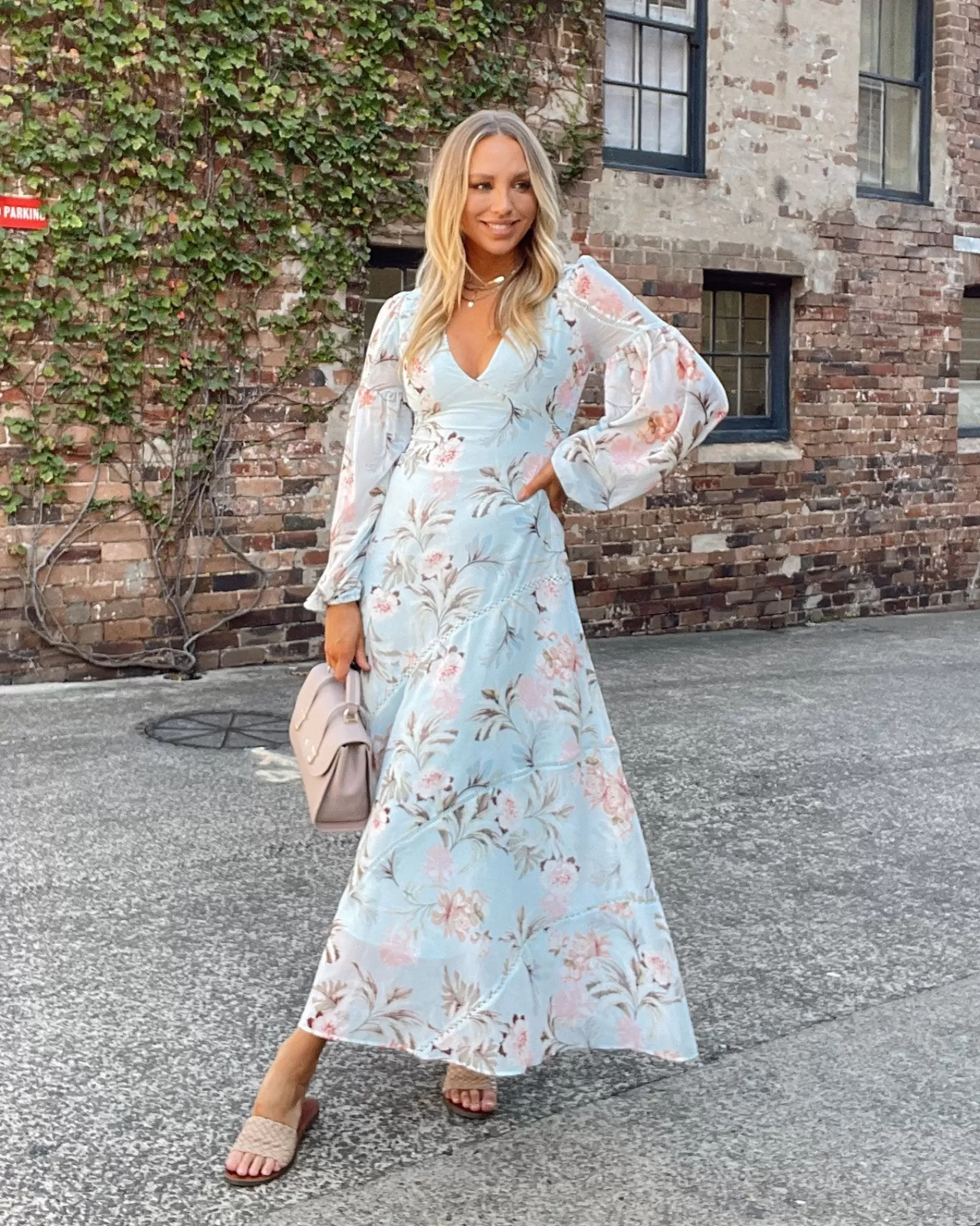 Belle & Bloom In Your Dreams Maxi Dress - Light Blue