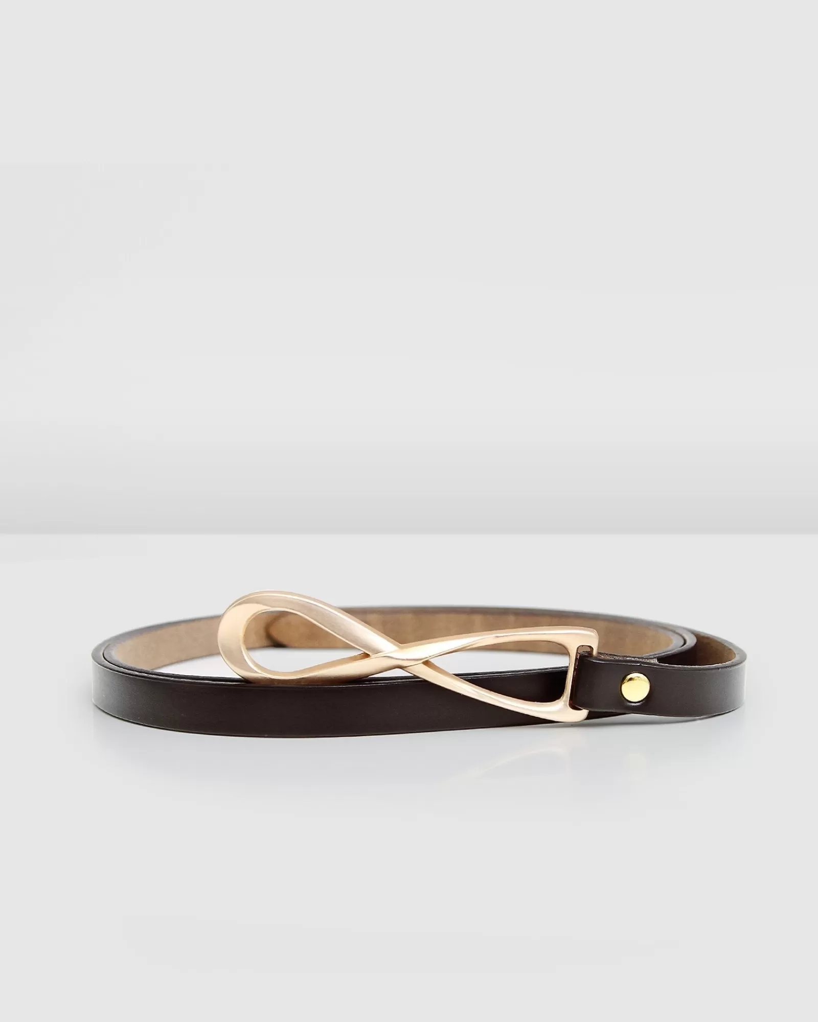 Belle & Bloom London Mood Leather Tie Belt -