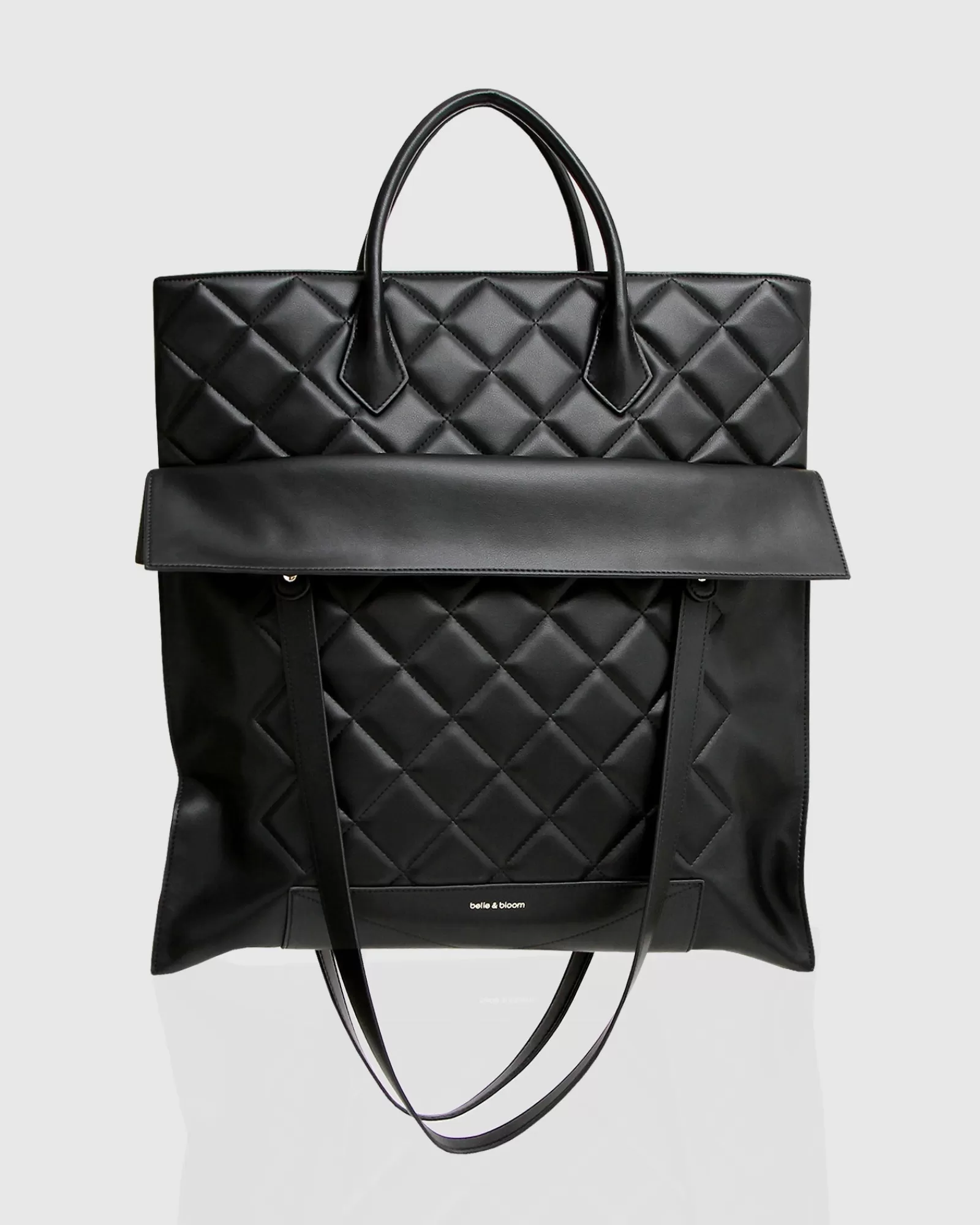 Belle & Bloom Lost Lovers Quilted Leather Tote -