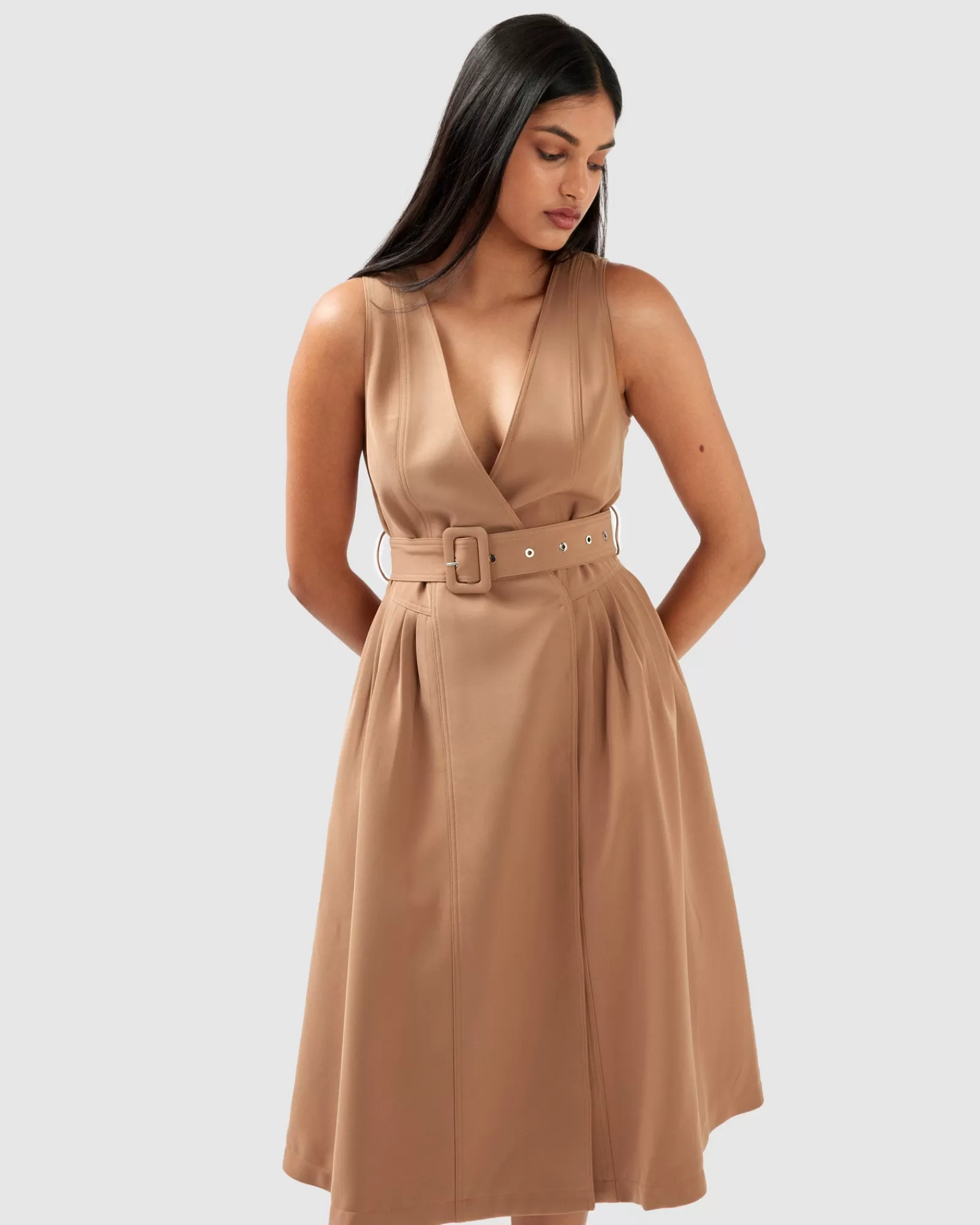 Belle & Bloom Miss Independence Midi Dress -