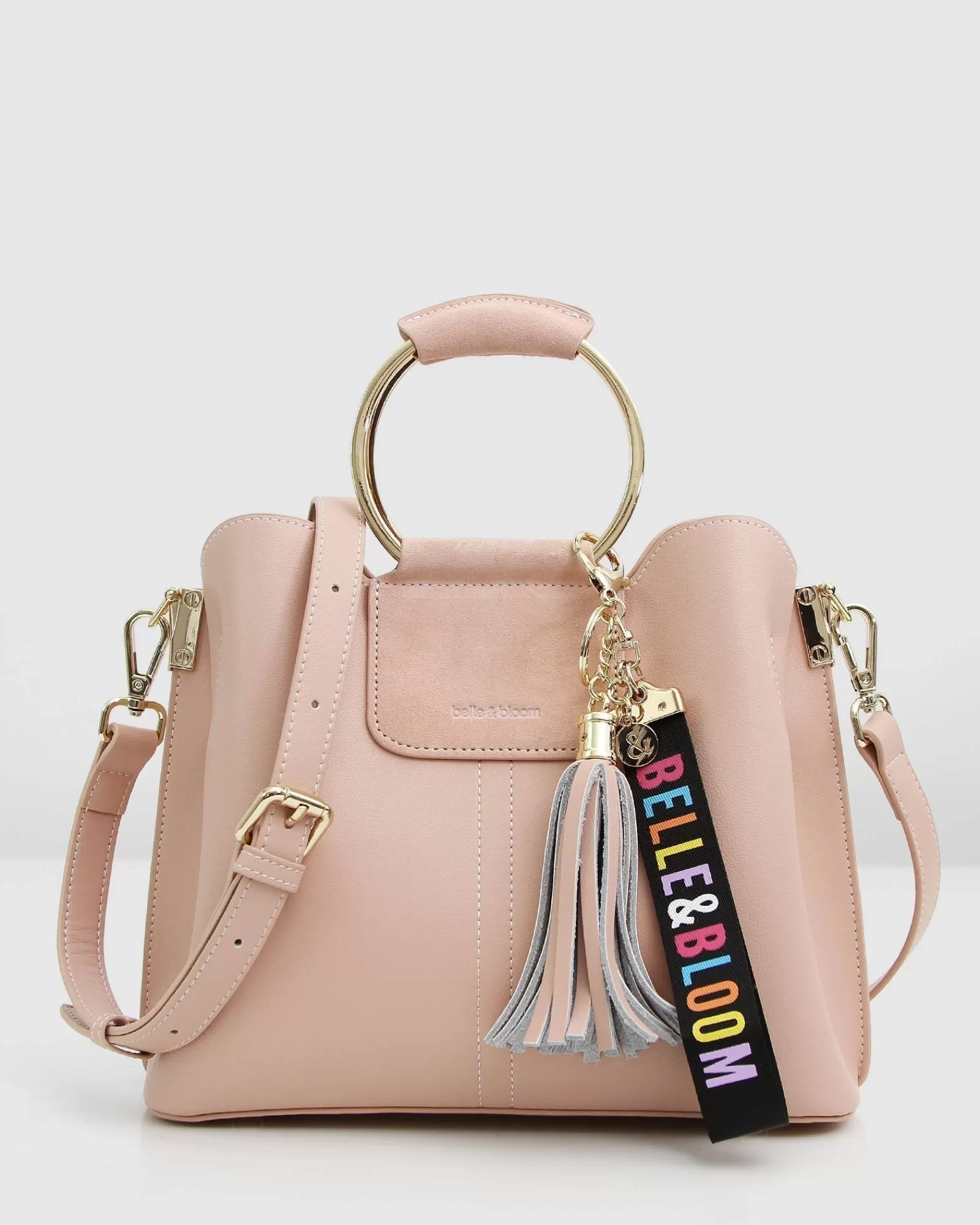 Belle & Bloom Twilight Leather Cross-Body Bag - Pink