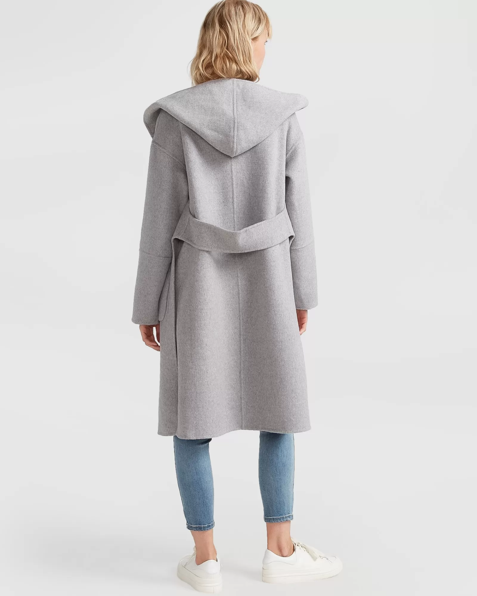 Belle & Bloom Walk This Way Wool Blend Oversized Coat -