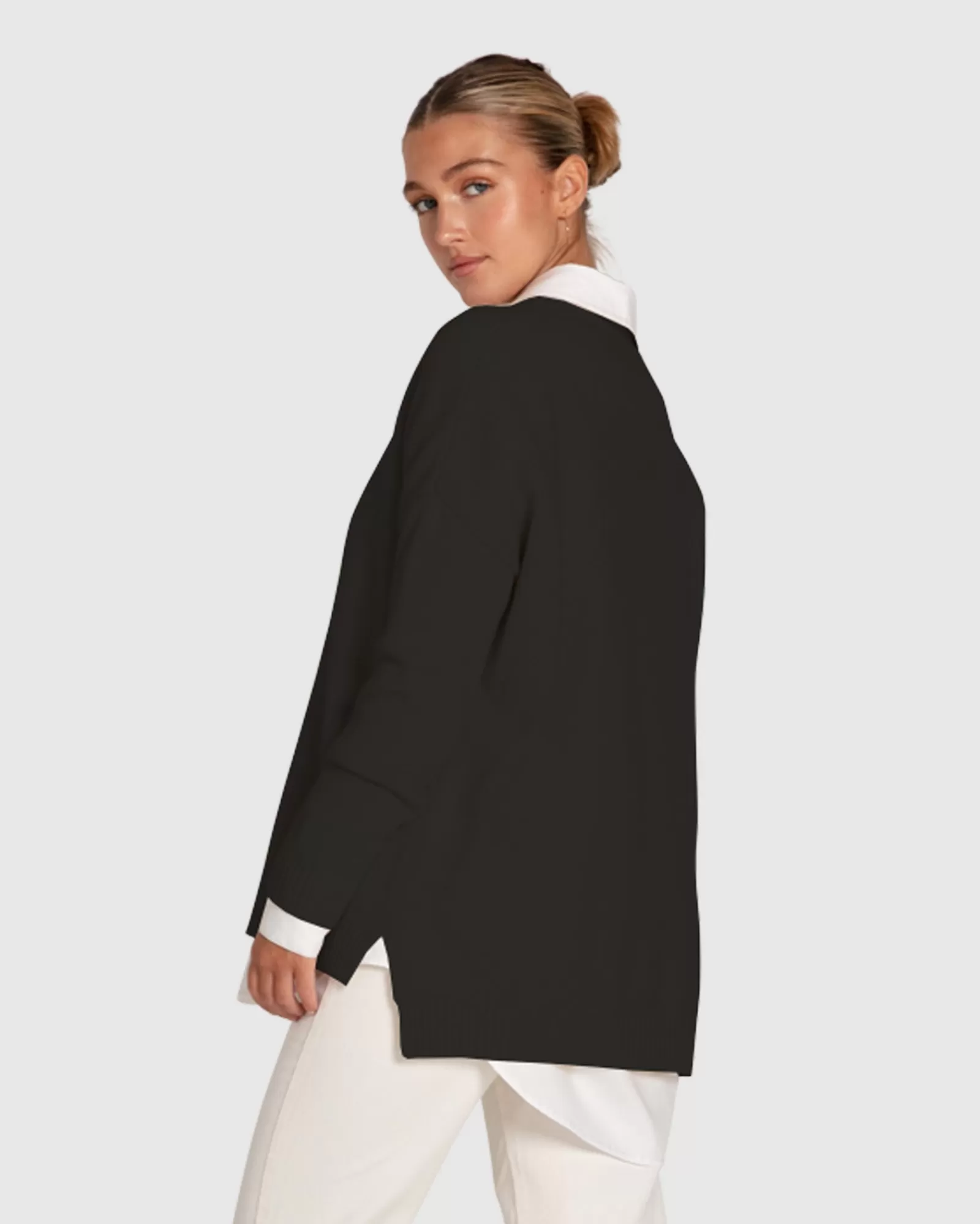 Belle & Bloom Wonder Of You Cashmere Blend Oversized Jumper -