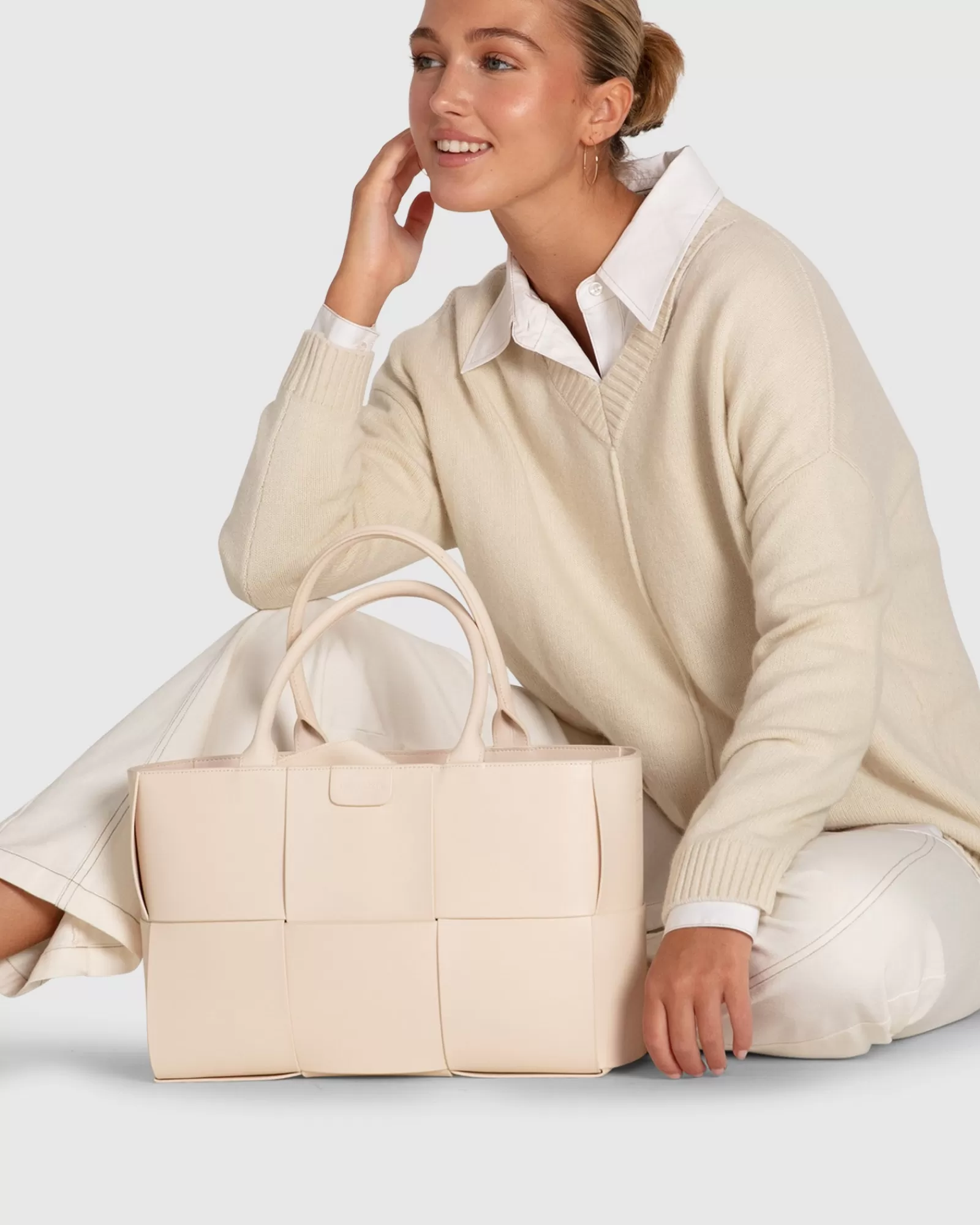 Belle & Bloom Wonder Of You Cashmere Blend Oversized Jumper -